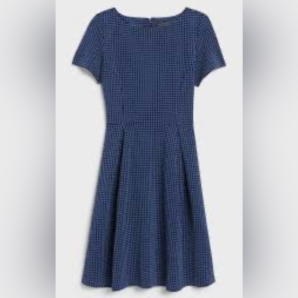 Blue Checkered Dress